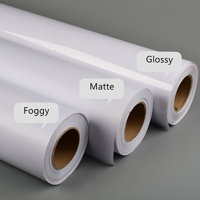 Non-Printable Polymeric 60mic Matte Laminating Film Roll Clear Glossy