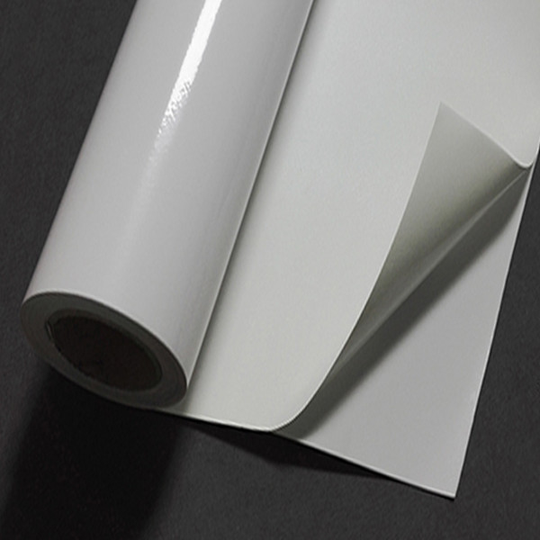 No Glue Vinyl Window Graphics White PVC Static Cling Window Film Roll