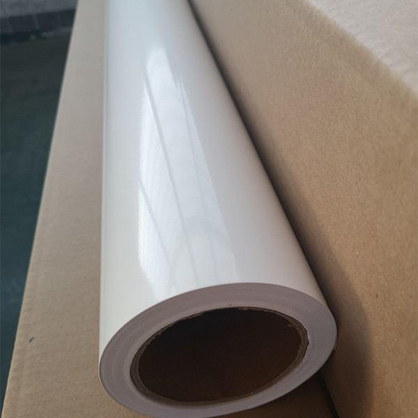 White Monomeric Polymeric Vinyl Wall Wrap Graphics Stretchable Advertising